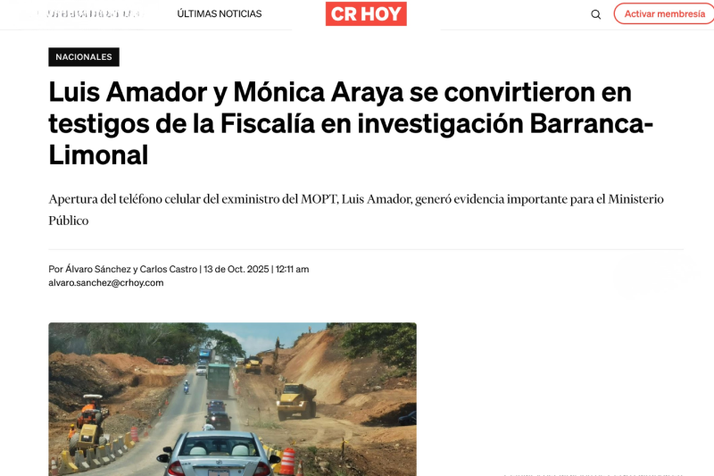 25 Oct CrHoy Luis Amador Limonal