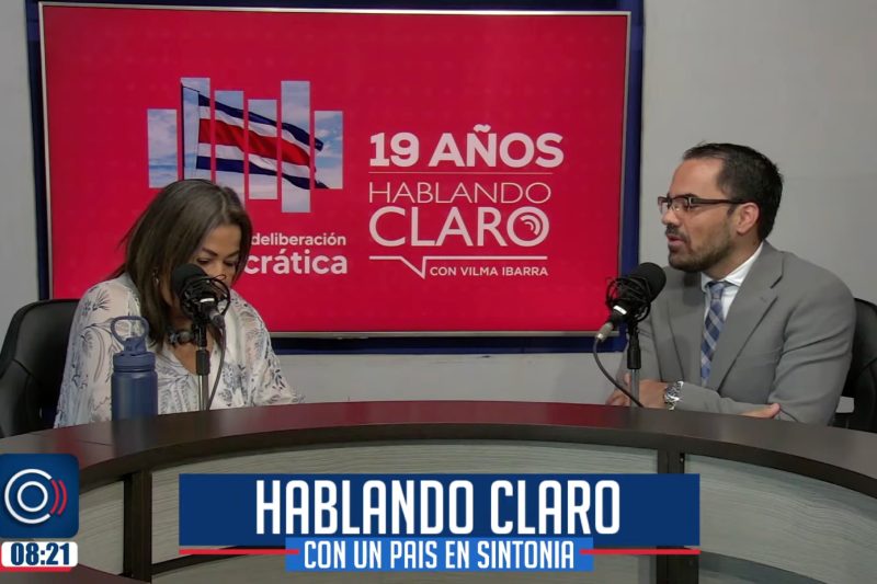 Entrevista en Hablando Claro con Vilma Ibarra sobre Proyecto de Ley sobre Ejecución De la Pena